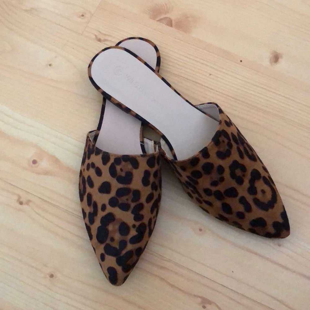 NEw with Box Cheetah Loafers